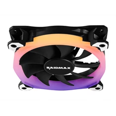 RAIDMAX NV-R120FB RGB 120mm Fekete ház hűtő