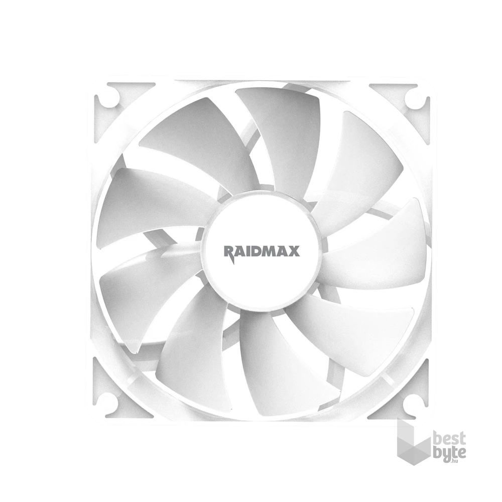 RAIDMAX X-AIR 120mm PWM RGB fehér ventilátor
