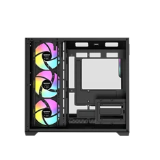RAIDMAX i620 BLACK ATX  fekete számítógépház