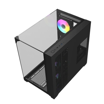 RAIDMAX i620 BLACK ATX  fekete számítógépház