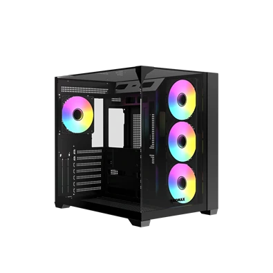 RAIDMAX i620 BLACK ATX  fekete számítógépház