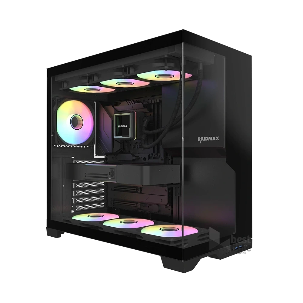 RAIDMAX i700BF BLACK ATX számítógépház