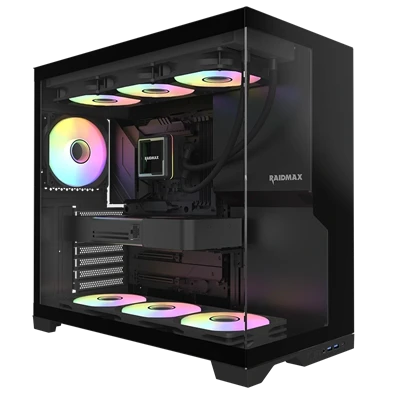 RAIDMAX i700BF BLACK ATX számítógépház