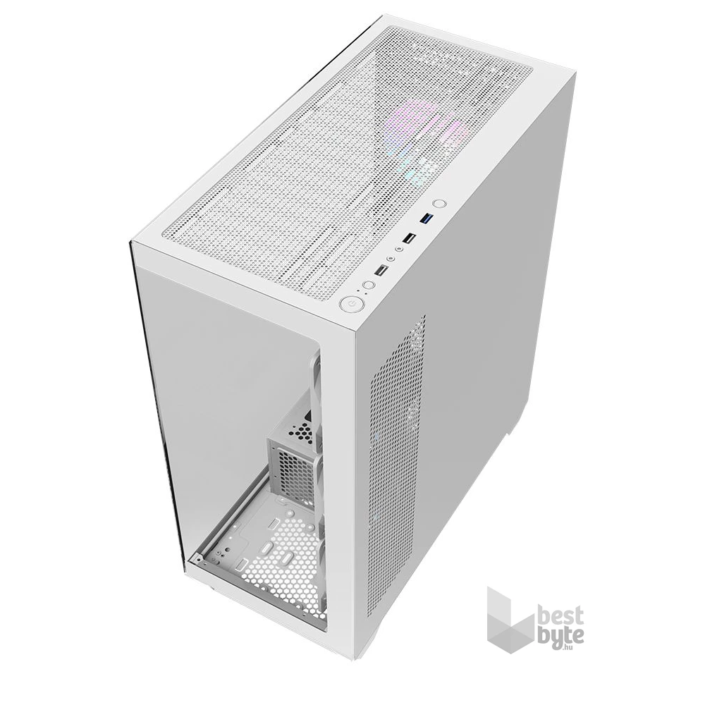 RAIDMAX i800 fehér (táp nélküli) ablakos ATX ház