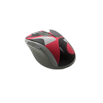 Rapoo 00184339 "M500" Bluetooth vezeték nélküli piros Camouflage egér