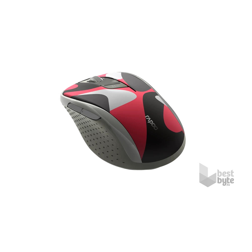 Rapoo 00184339 "M500" Bluetooth vezeték nélküli piros Camouflage egér