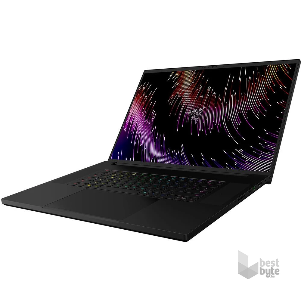 RAZER Blade 18 K9-NT laptop (QHD+/Intel Core i9-13950HX/32GB/2TB/RTX 4090/Win11) - fekete