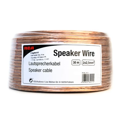RCA 84011 30m 2x2,5mm hangszórókábel