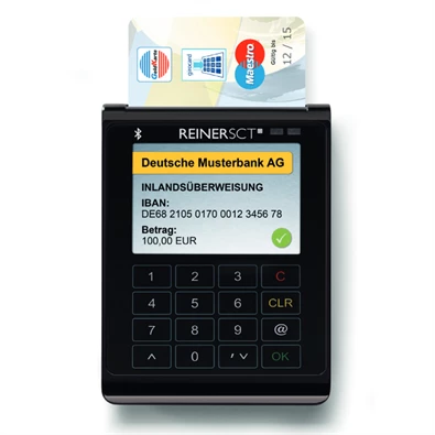 REINER SCT cyberJack RFID wave mobil e-személyi kártyaolvasó