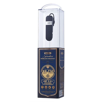 REMAX RB-T36 Bluetooth fekete mono headset