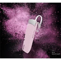 REMAX RB-T9 Bluetooth rózsaszín mono headset