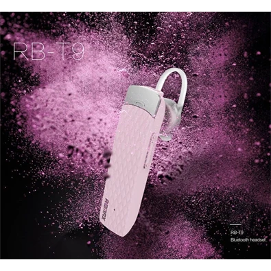 REMAX RB-T9 Bluetooth rózsaszín mono headset