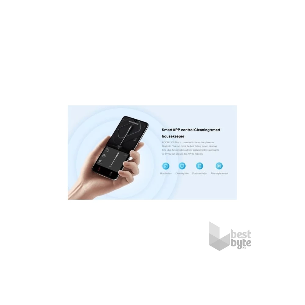 ROIDMI X30 VX vezeték nélküli porszívó és felmosó