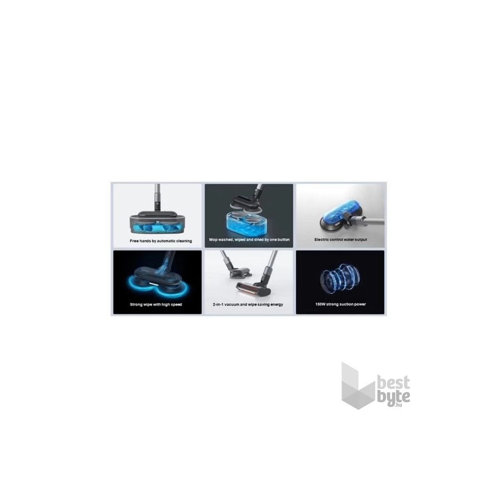 ROIDMI X30 VX vezeték nélküli porszívó és felmosó