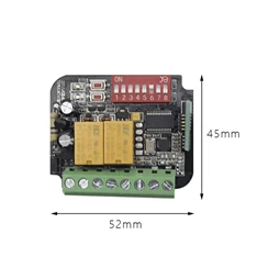 IR RxUni 300-868 MHz Univerzális 2 csatornás vevőegység