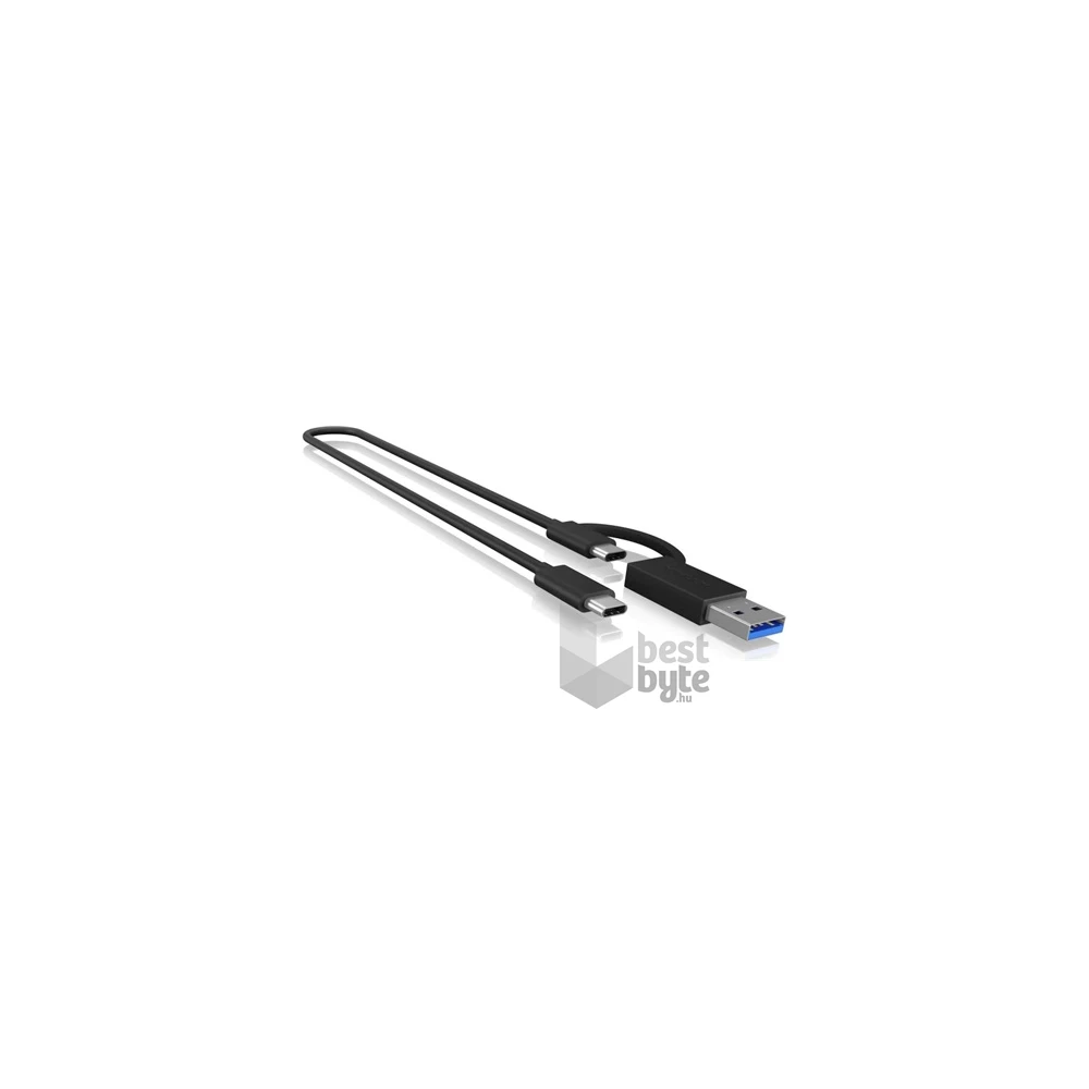 Raidsonic IB-1807MT-C31 M.2 2280 PCIe NVMe külső ház fekete