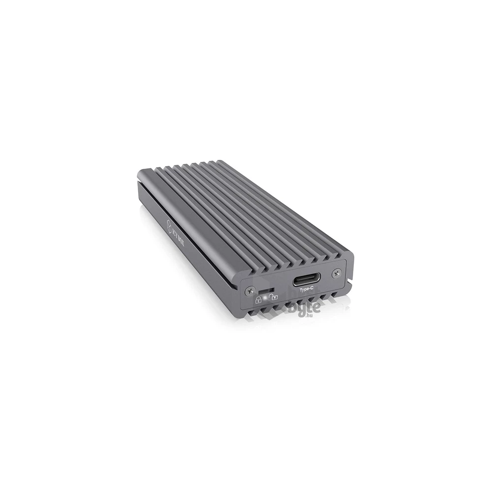 Raidsonic ICY BOX IB-1817M-C31 M.2 NGFF USB3.1 C Gen 2 külső ház szürke NVME