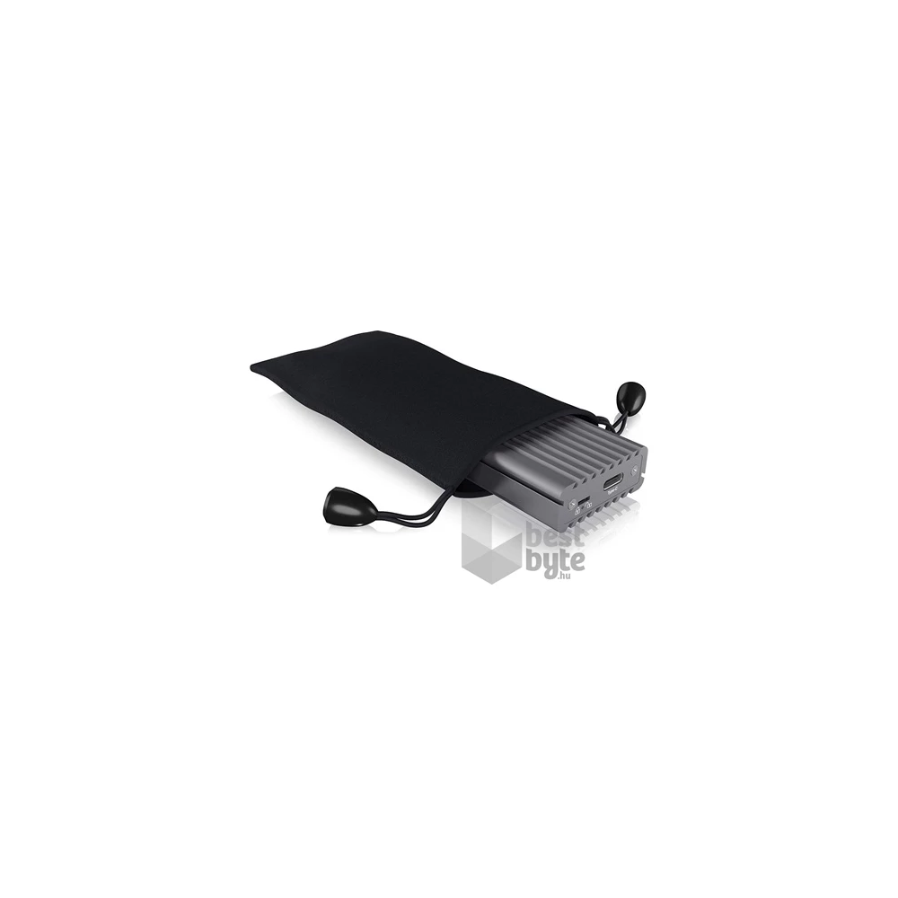 Raidsonic ICY BOX IB-1817M-C31 M.2 NGFF USB3.1 C Gen 2 külső ház szürke NVME