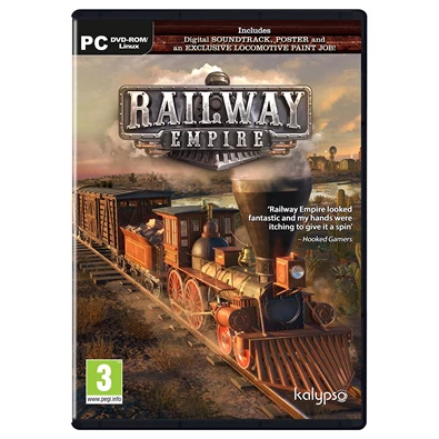 Railway Empire PC játékszoftver