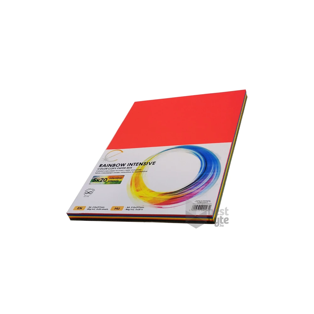 Rainbow Intensive Mix A4 80 g 5x20 ív színes másolópapír