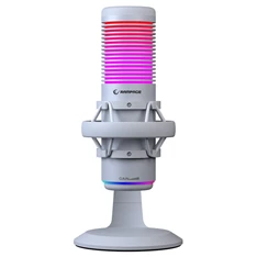 Rampage 41148 BEMOL USB PC/MAC/Android fehér RGB mikrofon