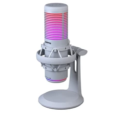 Rampage 41148 BEMOL USB PC/MAC/Android fehér RGB mikrofon