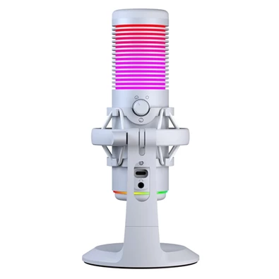 Rampage 41148 BEMOL USB PC/MAC/Android fehér RGB mikrofon