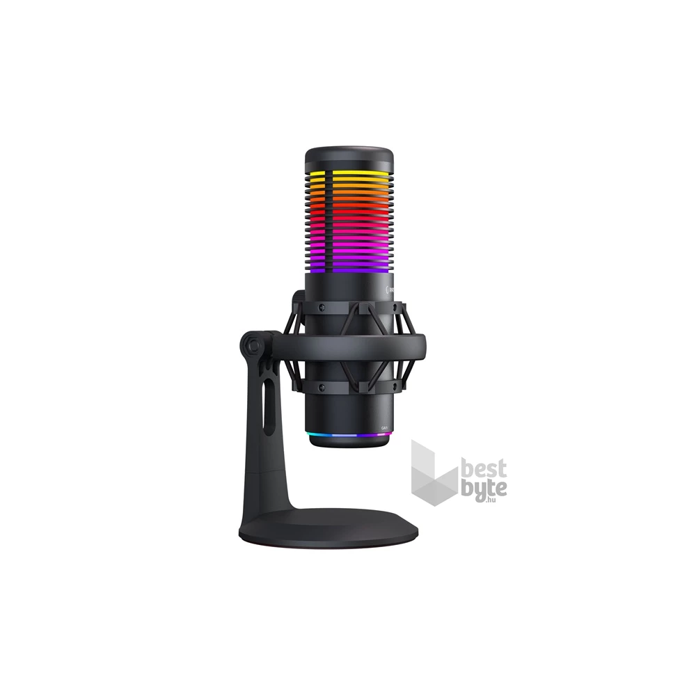 Rampage 41148 BEMOL USB PC/MAC/Android fekete RGB mikrofon
