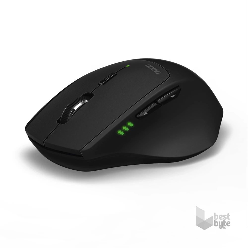 Rapoo 00180808 "MT550" Bluetooth fekete lézeres egér