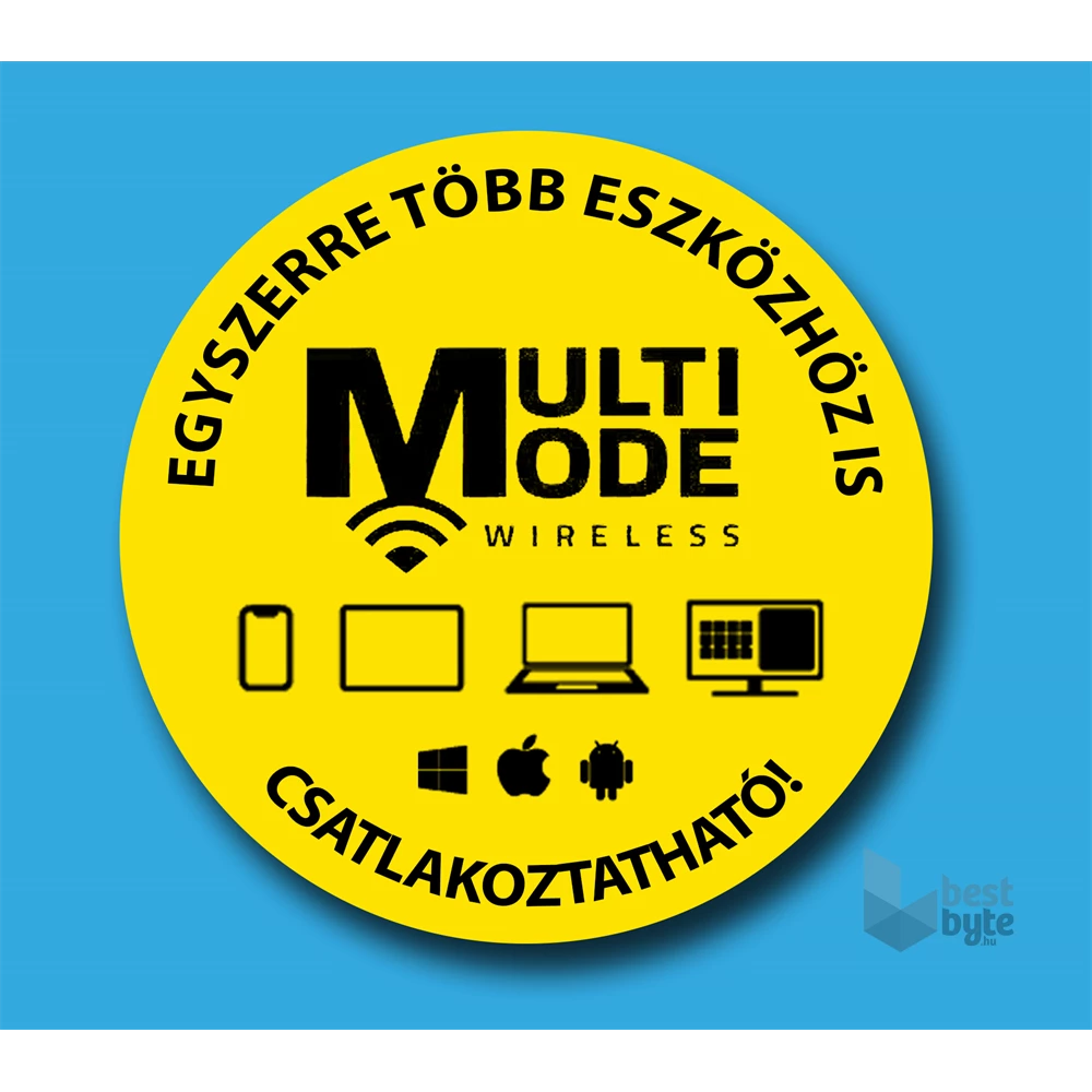 Rapoo 00180808 "MT550" Bluetooth fekete lézeres egér