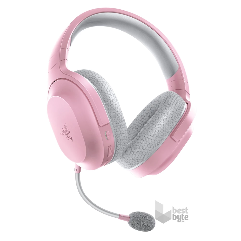 Razer Barracuda X rózsaszín vezeték nélküli gamer headset