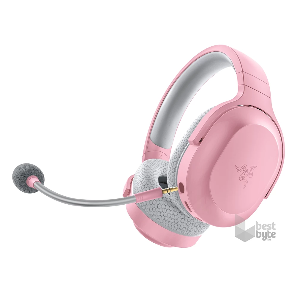 Razer Barracuda X rózsaszín vezeték nélküli gamer headset