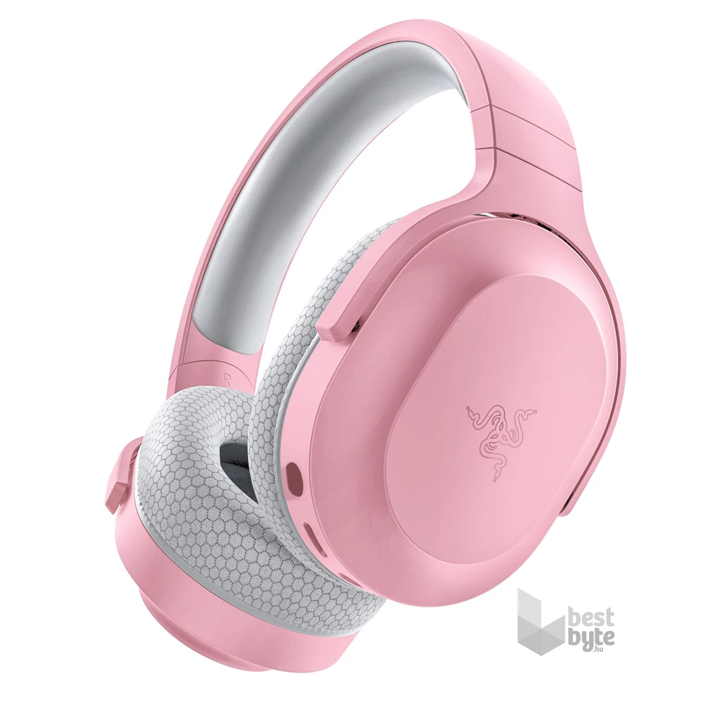 Razer Barracuda X rózsaszín vezeték nélküli gamer headset