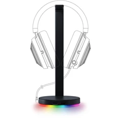 Razer Base Station V2 Chroma headset állvány és USB hub