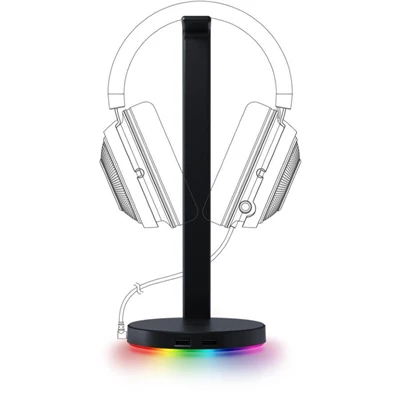 Razer Base Station V2 Chroma headset állvány és USB hub