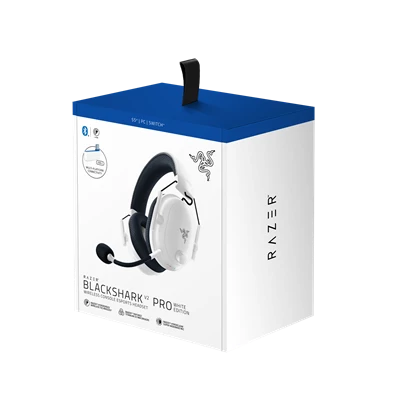 Razer BlackShark V2 Pro PlayStation fehér gamer headset