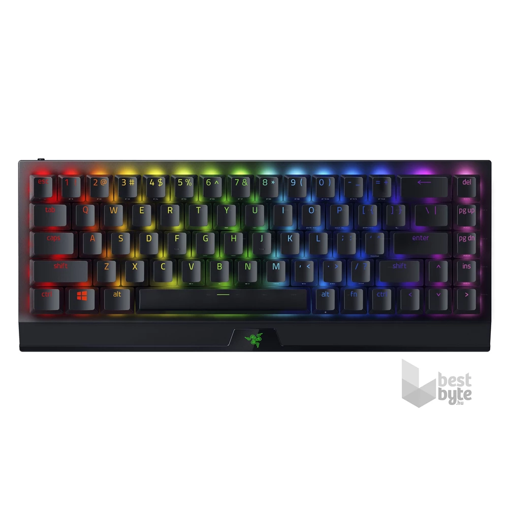 Razer BlackWidow V3 Mini HyperSpeed UK vezeték nélküli fekete (yellow switch) gamer billentyűzet
