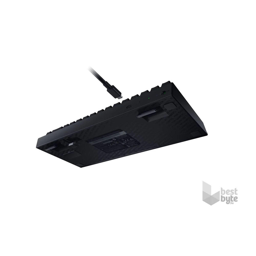 Razer BlackWidow V3 Mini HyperSpeed UK vezeték nélküli fekete (yellow switch) gamer billentyűzet