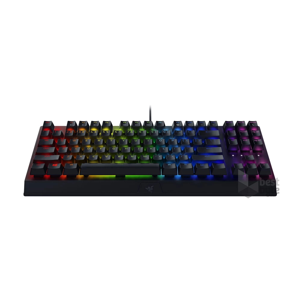 Razer BlackWidow V3 TKL UK fekete (green switch) gamer billentyűzet