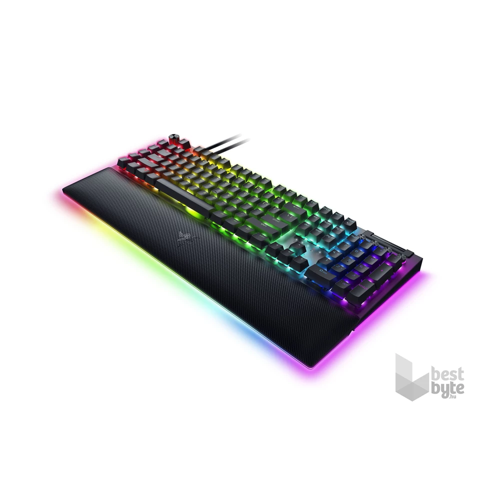 Razer BlackWidow V4 Pro UK fekete (yellow switch) gamer billentyűzet