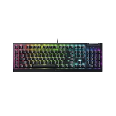 Razer BlackWidow V4 X UK fekete (green switch) gamer billentyűzet