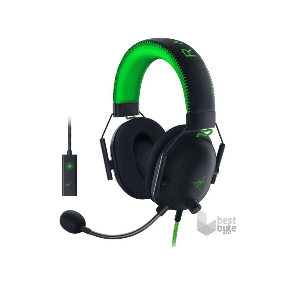 Razer Blackshark V2 + USB Mic Enhancer SE gamer headset