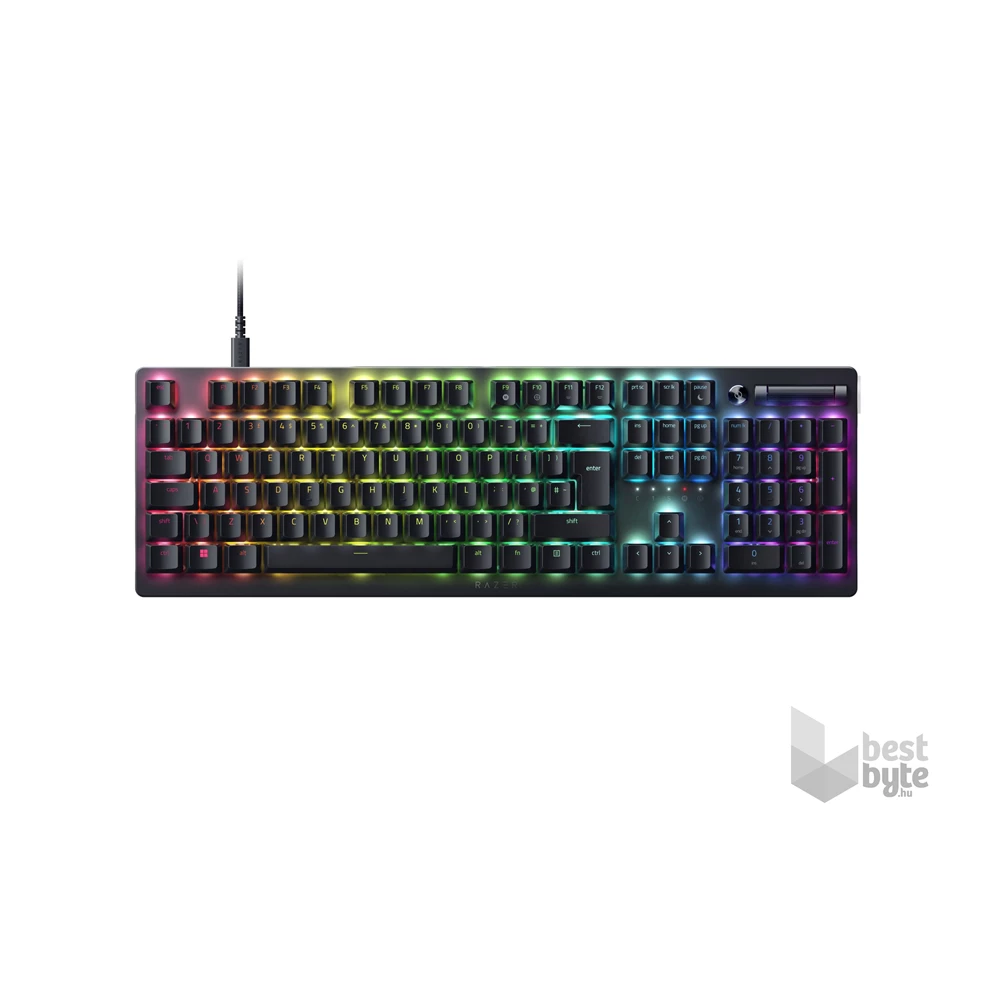 Razer DeathStalker V2 UK fekete (red switch) gamer billentyűzet