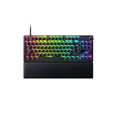 Razer Huntsman V3 Pro TKL UK fekete (analog switch) gamer billentyűzet