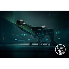 Razer Iskur V2 fekete-zöld gamer szék