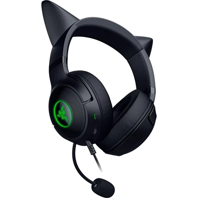 Razer Kraken Kitty V2 USB fekete gamer headset