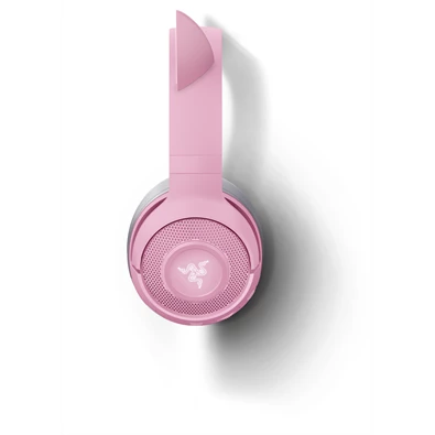Razer Kraken Kitty V2 rózsaszín vezeték nélküli gamer fejhallgató