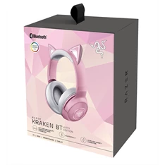 Razer Kraken Kitty V2 rózsaszín vezeték nélküli gamer fejhallgató