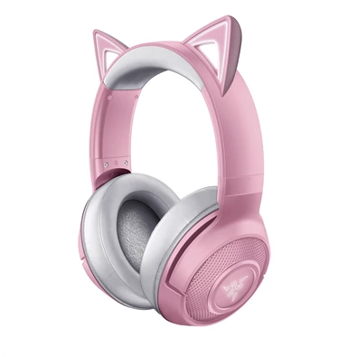 Razer Kraken Kitty V2 rózsaszín vezeték nélküli gamer fejhallgató