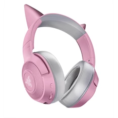 Razer Kraken Kitty V2 rózsaszín vezeték nélküli gamer fejhallgató